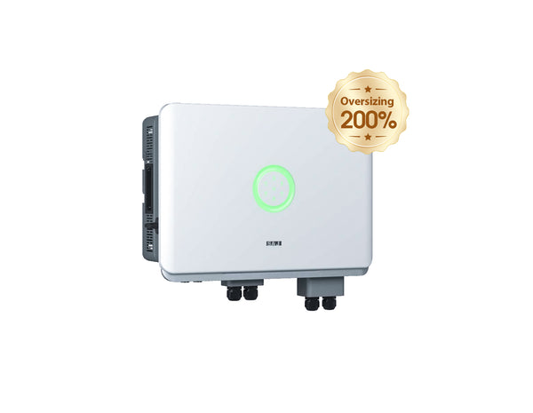 SAJ Hybrid HV 5.0kW 1 Phase 2 MPPT w/wifi w/DCI w/inbuilt Backup w/meter (H2-5K-S2)