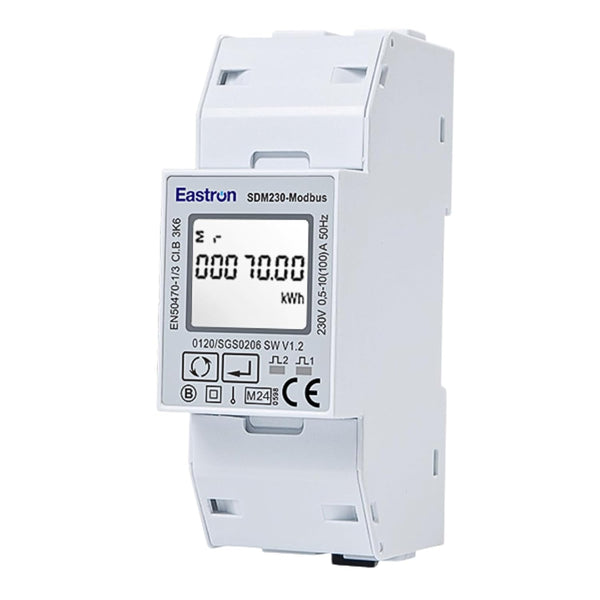 *AC Coupled Only* Anker Solix X1 Power Sensor SDM230-Modbus v1 100A 1P Meter (Part no. A5420G21)